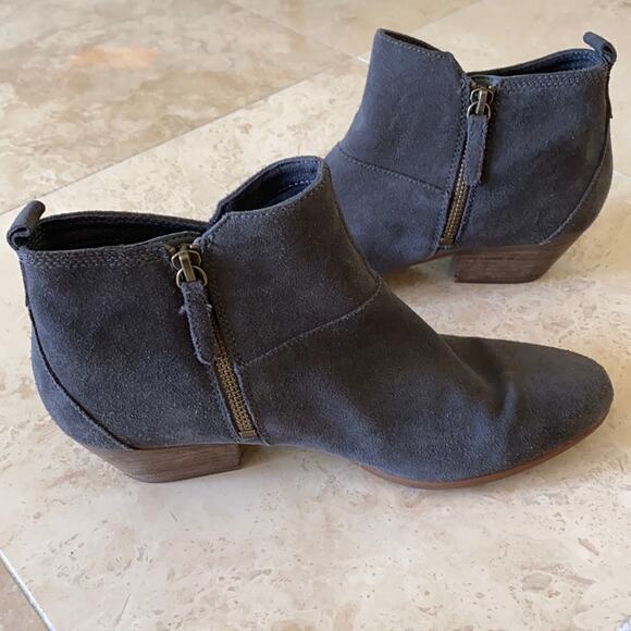 Timberland Grey Suede Ortholite Booties Size: 8 - Picture 4 of 9